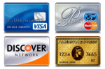We Accept Visa Mastercard American Express and Discover in 92029